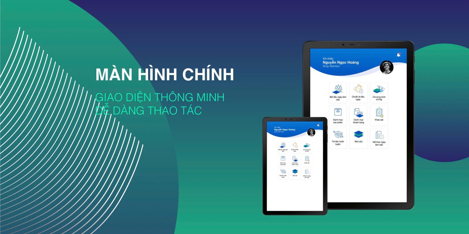 Màn hình Field Force Assistant 7